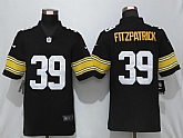 Nike Pittsburgh Steelers 39 Fitzpatrick Nike Black Alternate Game Jersey,baseball caps,new era cap wholesale,wholesale hats
